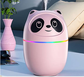 Adorable Kitty or Panda Kids Humidifier 250ml