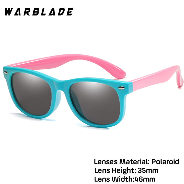 Kids Colorful Stylish Polarized Sunglasses