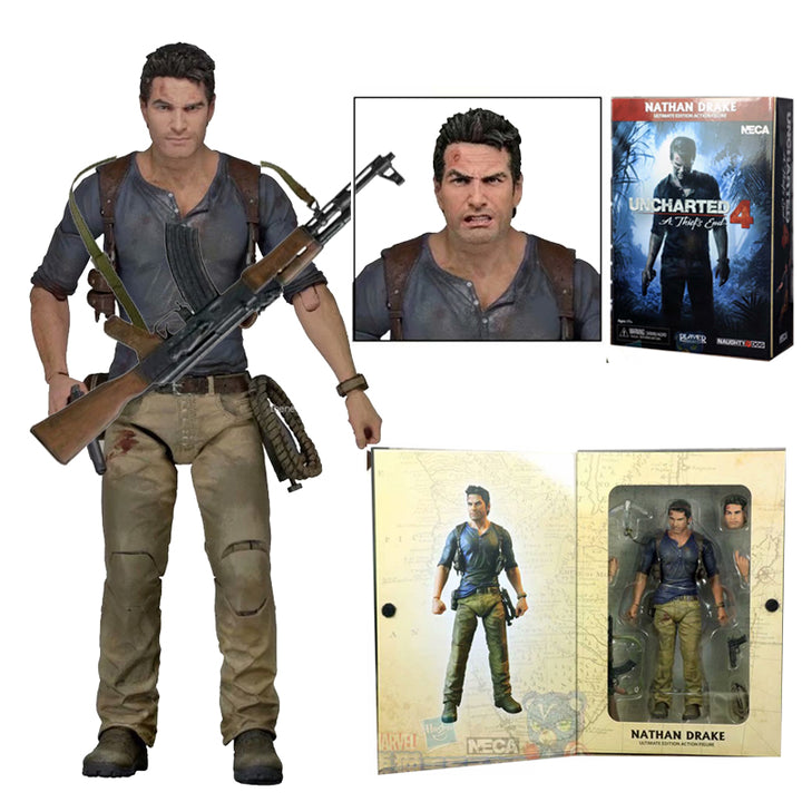 Uncharted Figure Toy 4 Nathan Drake