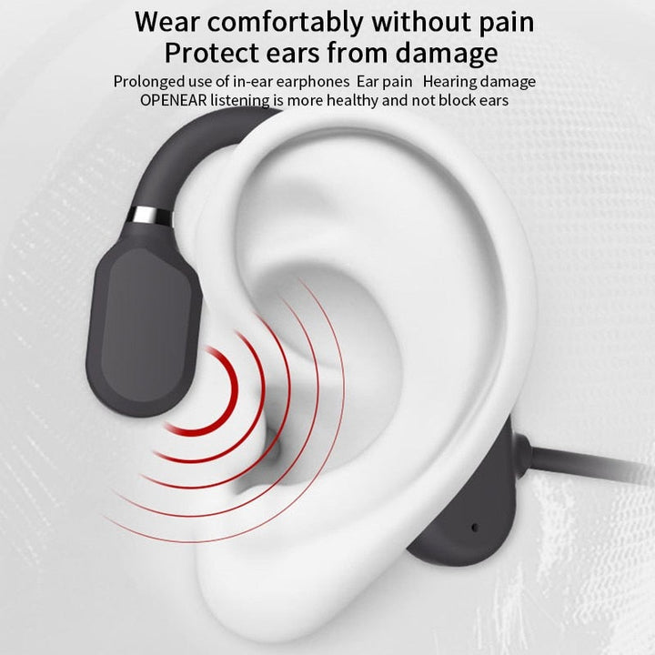 Sports Bone Conduction Waterproof Bluetooth Headphones