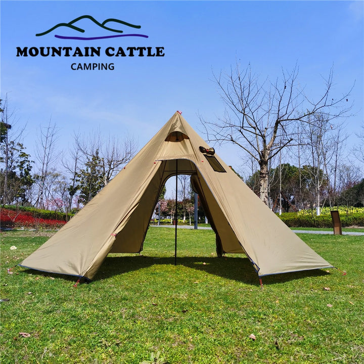 Ultralight Camping Pyramid Tent Waterproof Index of 3000
