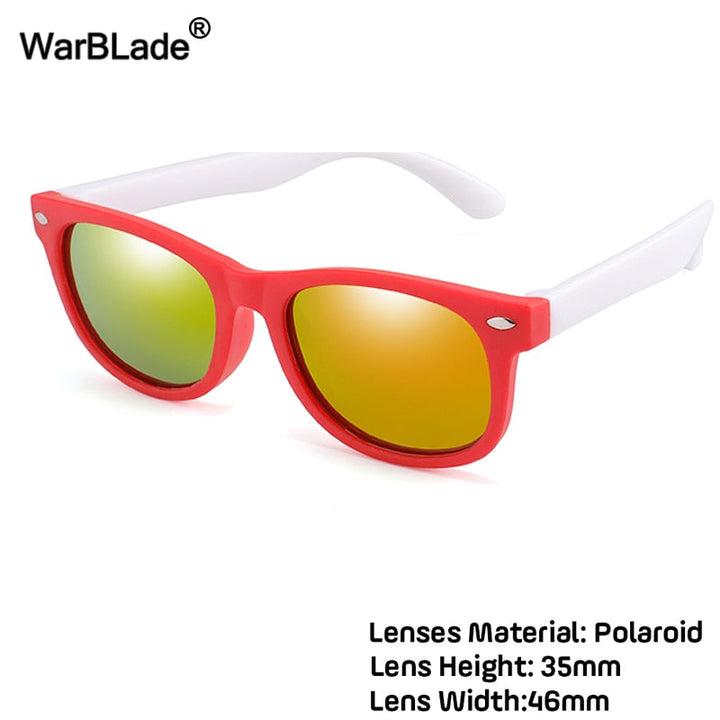 Kids Colorful Stylish Polarized Sunglasses