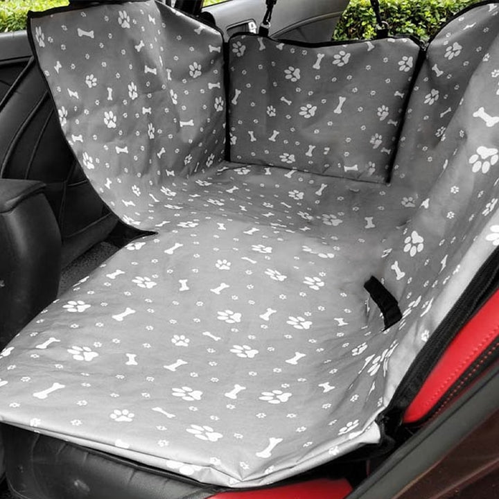 CAWAYI KENNEL Dog Travel Waterproof Car Seat Cover Protector with Safety Belt