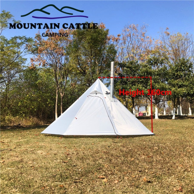 Ultralight Camping Pyramid Tent Waterproof Index of 3000