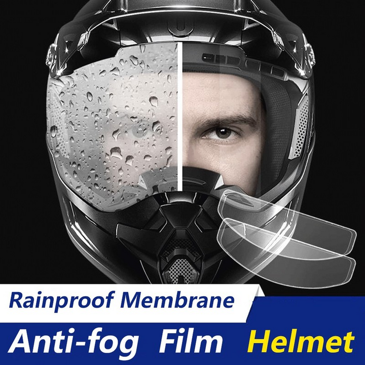 Universal Motorcycle Helmet Anti-fog and Rainproof Film!  Durable Nano Coating