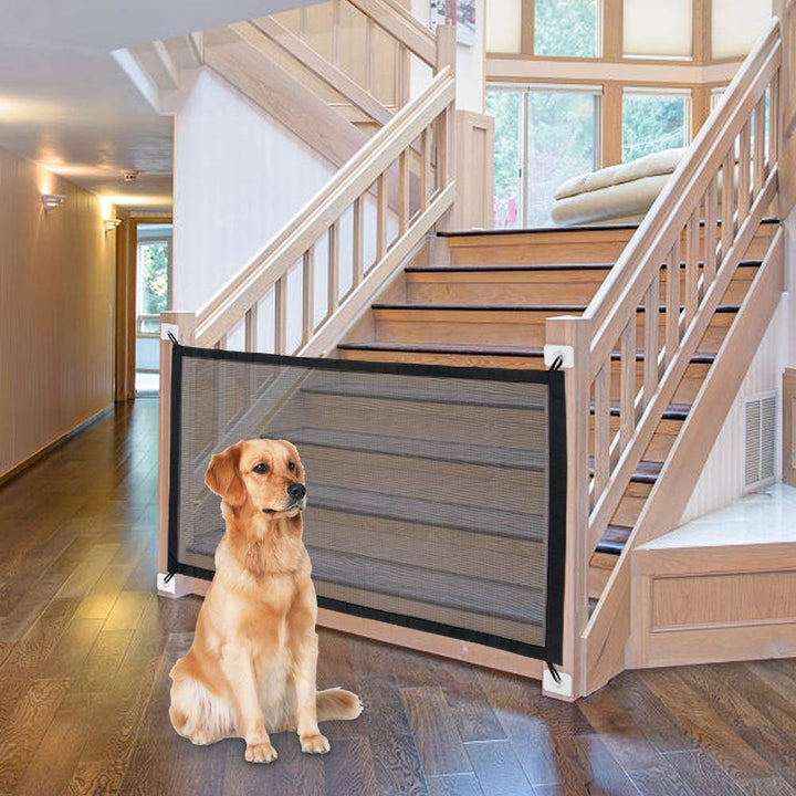 Child Pet Safety Gate -Mesh Fence for Indoor and Outdoor Use