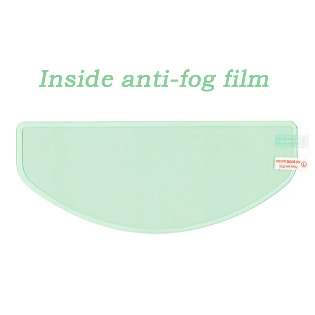 Universal Motorcycle Helmet Anti-fog and Rainproof Film!  Durable Nano Coating